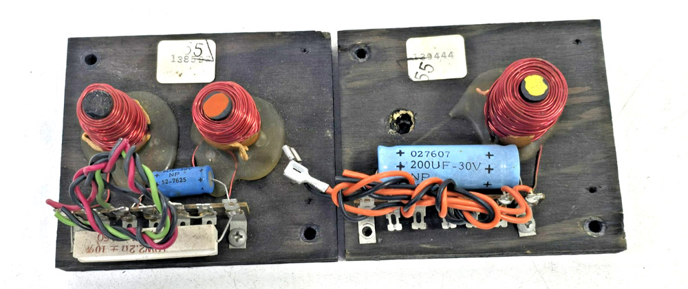 Vintage Leslie 275 Speaker Cabinet Crossovers